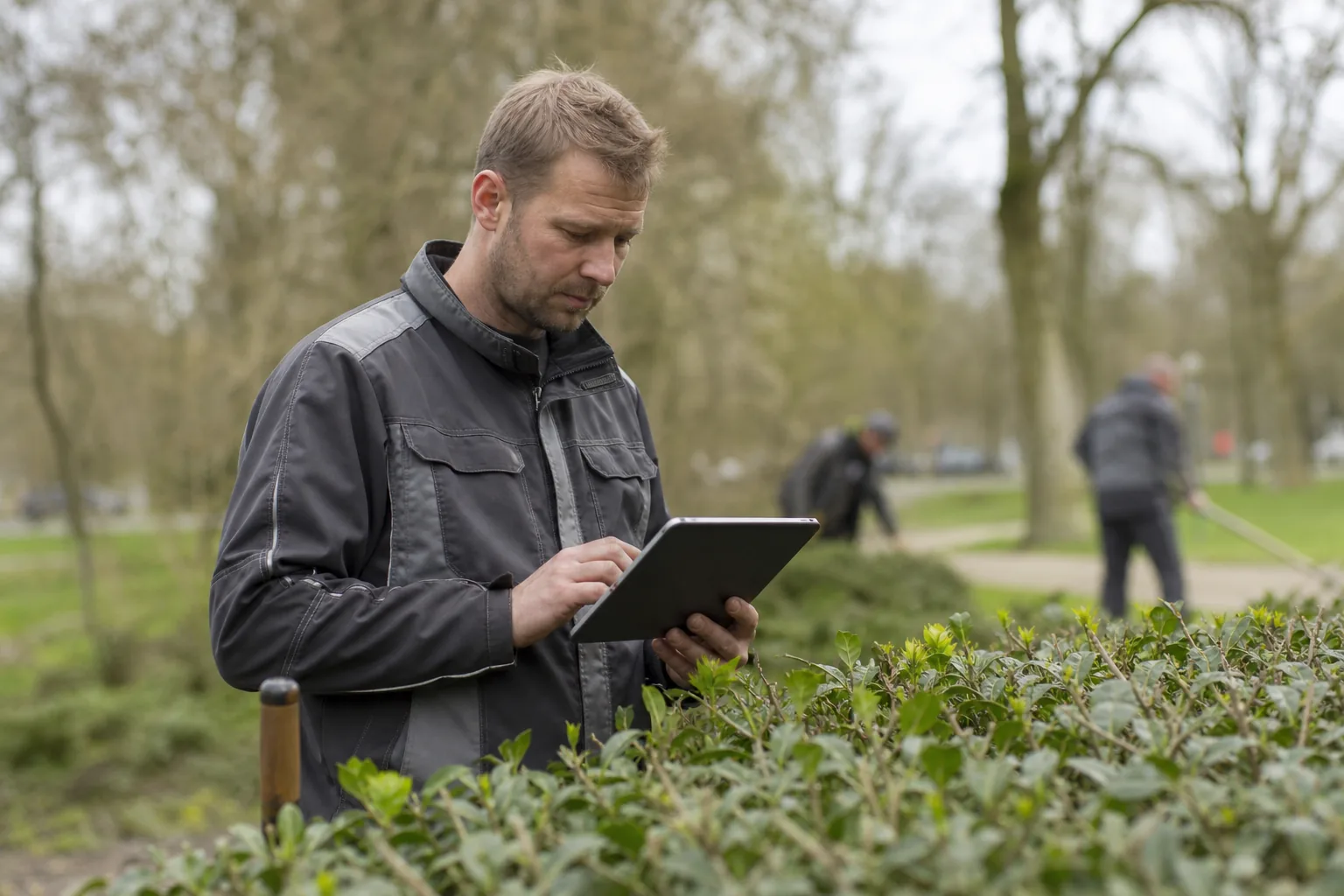 Groenwerk in de Nederlandse buitenruimte. Beeld bij het artikel: Is een papieren ordner nog genoeg of houdt u het logboek beter digitaal bij?